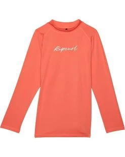 Rip Curl Kids Swimwear Long Sleeve Script Rash Vest (Big Kids) -Rip Curl Sales Store 51IT3XKznrL. AC SR736920