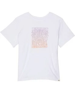 Rip Curl Kids Shirts & Tops Low Tide Standard Tee (Toddler/Little Kids)