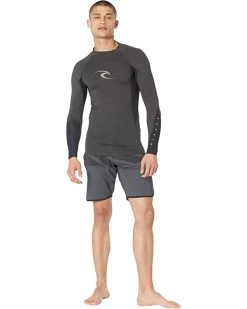Rip Curl Swimwear Waves Performance Long Sleeve UV Rashguard -Rip Curl Sales Store 616hzS3eMS. AC SR736920