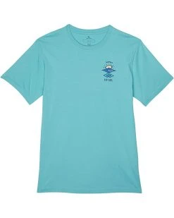 Rip Curl Kids Shirts & Tops Search Icon Tee (Big Kids)
