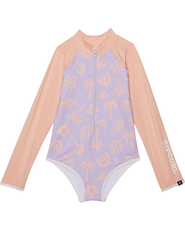 Rip Curl Kids Swimwear Low Tide Long Sleeve Surf Suit (Toddler/Little Kids) 1 Rip Curl Kids Swimwear Low Tide Long Sleeve Surf Suit (Toddler/Little Kids)