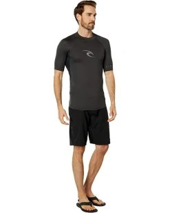 Rip Curl Swimwear Waves S/S Peformance Fit UV Tee -Rip Curl Sales Store 61MMExdImNL. AC SR736920
