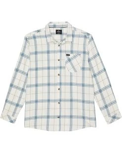 Rip Curl Kids Shirts & Tops Checked In Flannel Shirt (Big Kids)