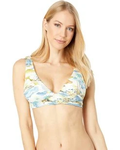 Rip Curl Swimwear Postcards Deep V Top