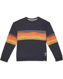 Rip Curl Kids Hoodies & Sweatshirts Melting Waves Crew (Big Kids)