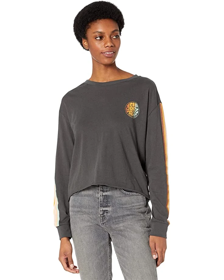 Rip Curl Shirts & Tops Wettie Crop Long Sleeve Tee 1 Rip Curl Shirts & Tops Wettie Crop Long Sleeve Tee