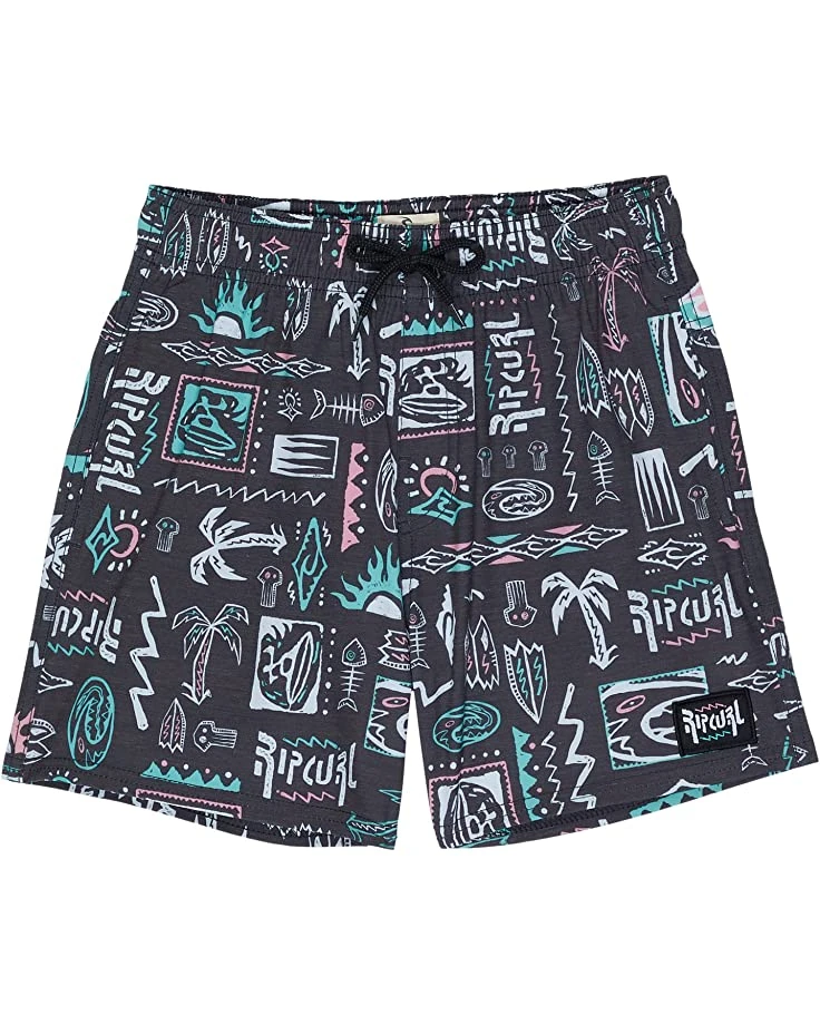 Rip Curl Kids Swimwear Shockwave Volley (Big Kids) 1 Rip Curl Kids Swimwear Shockwave Volley (Big Kids)