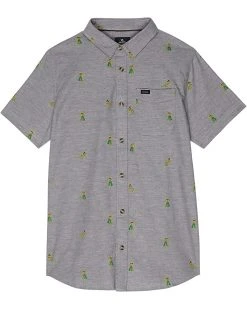 Rip Curl Kids Shirts & Tops Hula Breach Short Sleeve Shirt (Big Kids)